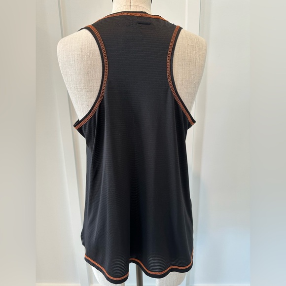 MLB Baltimore Orioles Black and Orange Ladies Tank Top -Sz Large TX3 Cool - Picture 3 of 7